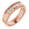 14K Rose .5 CTW Diamond Mens Ring Ref 14769551